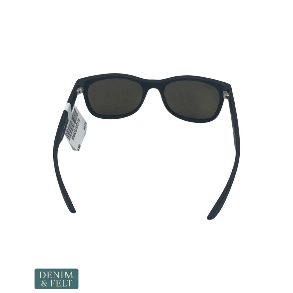 NEW Ray-Ban New Wayfarer Kids Sunglasses Matte Black Brown Orange Mirror Lenses